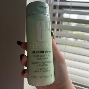 Clinique extra-mild facial soap
